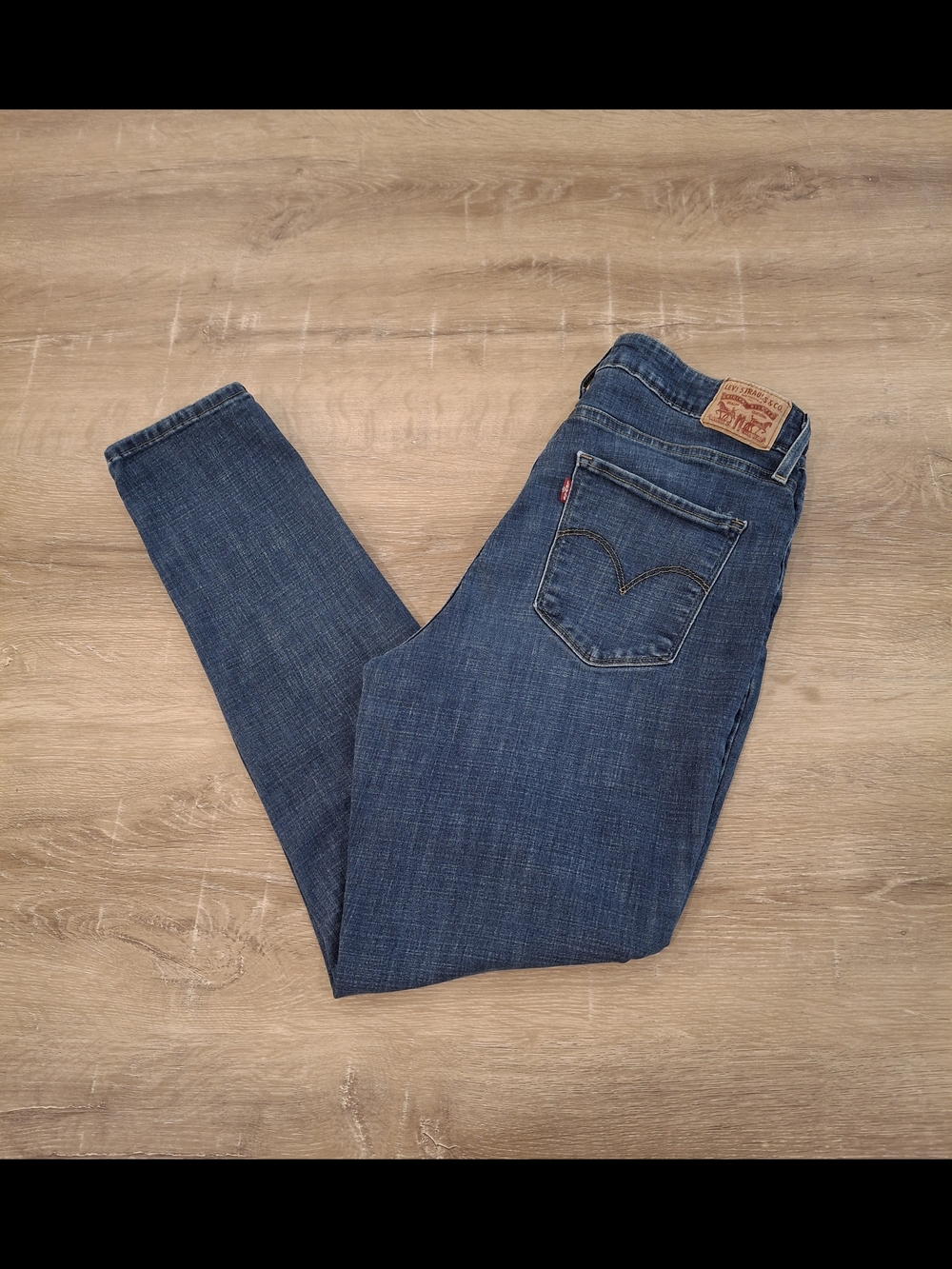Levi's 721 High Rise Skinny Jeans Women's W32 L30 Medium Wash